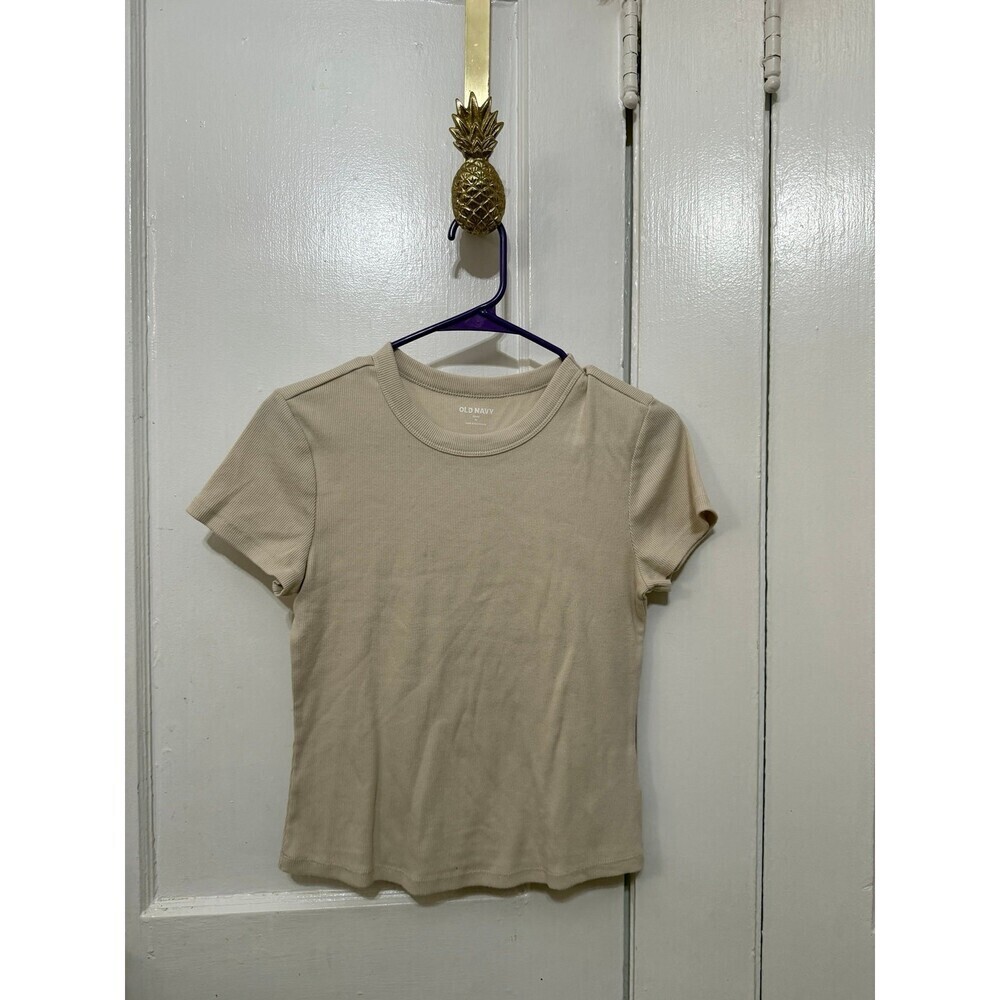 Old Navy, snug women’s size medium beige top